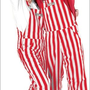 Game Bibs (striped overalls)